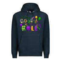 Navy let the good times roll Premium Hoodie - FaDigitalArtStudio