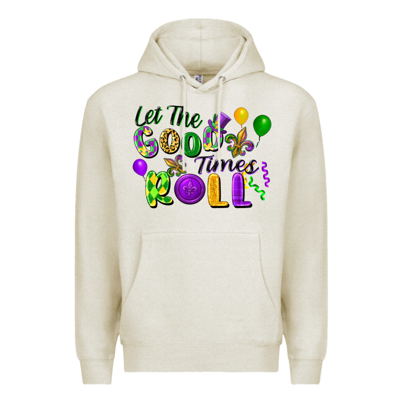 Let The Good Times Roll Premium Hoodie by FaDigitalArtStudio | Teevron