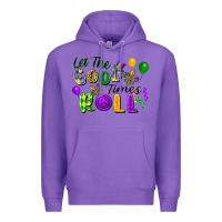 Purple let the good times roll Premium Hoodie - FaDigitalArtStudio