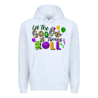 White let the good times roll Premium Hoodie - FaDigitalArtStudio