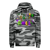 Slate Camo let the good times roll Premium Hoodie - FaDigitalArtStudio
