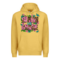 Antique Gold grow in grace Premium Hoodie - AdoDesignShop