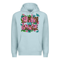 Blue Mist grow in grace Premium Hoodie - AdoDesignShop