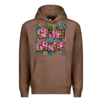 Chestnut grow in grace Premium Hoodie - AdoDesignShop
