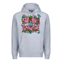 Heather Grey grow in grace Premium Hoodie - AdoDesignShop