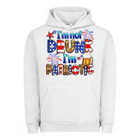 Pigment Lunar Rock I'm not drunk I'm patriotic Urban Hoodie - Neo Western