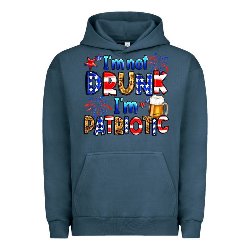 I'm Not Drunk I'm Patriotic Urban Hoodie by Neo Western | Teevron
