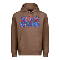 Chestnut Oh my stars 4th of july Premium Hoodie - CowGirlArtShop
