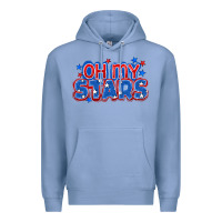 Colony Blue Oh my stars 4th of july Premium Hoodie - CowGirlArtShop