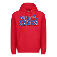 Red Oh my stars 4th of july Premium Hoodie - CowGirlArtShop