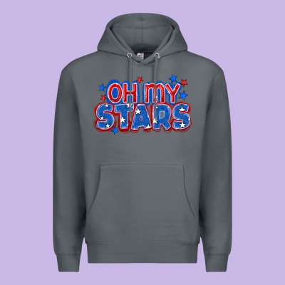 Oh My Stars 4th Of July Premium Hoodie Designed By Cowgirlartshop