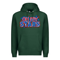 Sports Green Oh my stars 4th of july Premium Hoodie - CowGirlArtShop