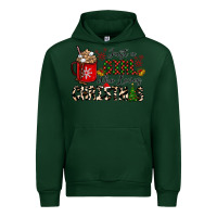 Forest Green just a girl who loves christmas Urban Hoodie - CowhideDigitalArt