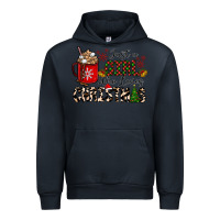 Navy just a girl who loves christmas Urban Hoodie - CowhideDigitalArt