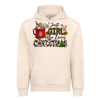 Sandshell just a girl who loves christmas Urban Hoodie - CowhideDigitalArt