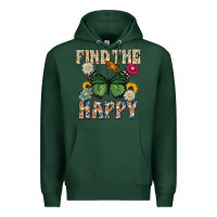 Sports Green Kind The Happy Premium Hoodie - CowhideDigitalArt