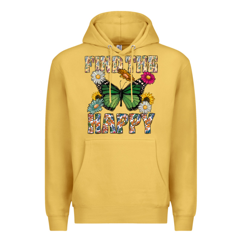 Kind The Happy Premium Hoodie by CowhideDigitalArt | Teevron