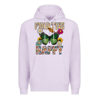 Lilac Kind The Happy Premium Hoodie - CowhideDigitalArt