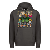 Smoke Kind The Happy Premium Hoodie - CowhideDigitalArt