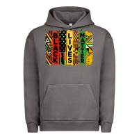 Pigment Tornado junetheenth black livesmatter brush stroke Urban Hoodie - HRA Design Shop