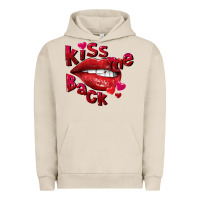 Pigment French Oak kiss me back Urban Hoodie - FaDigitalArtStudio