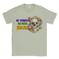 Matcha on tuesdays we wear beads skull Classic Tee - FaDigitalArtStudio