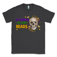 Smoke on tuesdays we wear beads skull Classic Tee - FaDigitalArtStudio