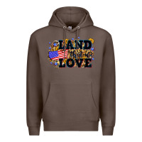 Coffee Land that we love 4th of July Premium Hoodie - Neo Western
