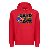 Red Land that we love 4th of July Premium Hoodie - Neo Western
