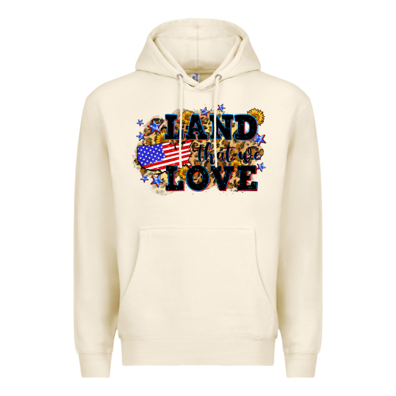 Land That We Love 4th Of July Premium Hoodie by Neo Western | Teevron