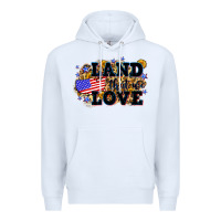 White Land that we love 4th of July Premium Hoodie - Neo Western