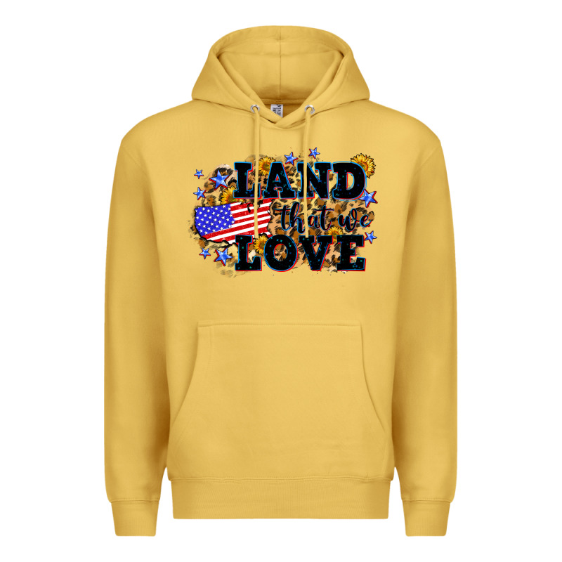 Land That We Love 4th Of July Premium Hoodie by Neo Western | Teevron