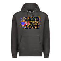 Smoke Land that we love 4th of July Premium Hoodie - Neo Western