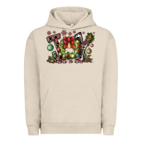 Pigment French Oak Joy Urban Hoodie - CowhideDigitalArt