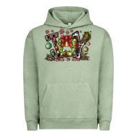 Pigment Oil Green Joy Urban Hoodie - CowhideDigitalArt