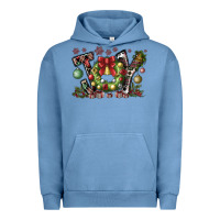 Pigment Pebble Blue Joy Urban Hoodie - CowhideDigitalArt