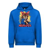 Cobalt Meowica 4th of july Urban Hoodie - CowGirlArtShop