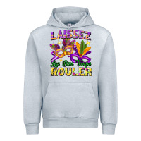 Heather Grey laissez les bon temps rouler Urban Hoodie - FaDigitalArtStudio