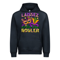 Navy laissez les bon temps rouler Urban Hoodie - FaDigitalArtStudio
