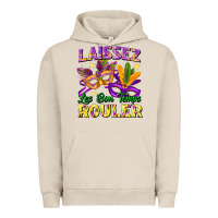 Pigment French Oak laissez les bon temps rouler Urban Hoodie - FaDigitalArtStudio