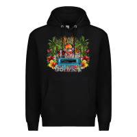 Black summer Premium Hoodie - SublimationCraftShop