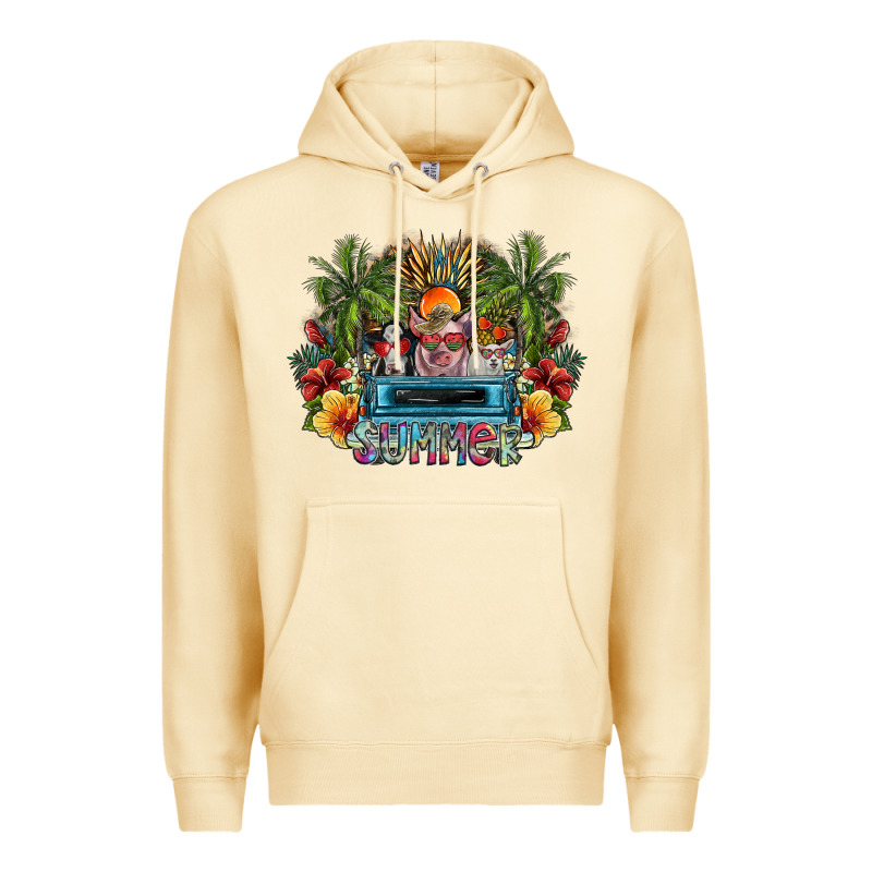 Summer Premium Hoodie by SublimationCraftShop | Teevron