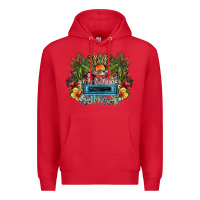 Red summer Premium Hoodie - SublimationCraftShop