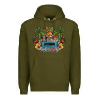 Army Green summer Premium Hoodie - SublimationCraftShop