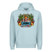Blue Mist summer Premium Hoodie - SublimationCraftShop