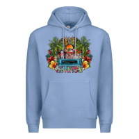 Colony Blue summer Premium Hoodie - SublimationCraftShop