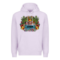 Lilac summer Premium Hoodie - SublimationCraftShop