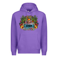 Purple summer Premium Hoodie - SublimationCraftShop