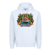 White summer Premium Hoodie - SublimationCraftShop