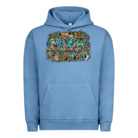 Pigment Pebble Blue hot mom summer Urban Hoodie - SublimationCraftShop